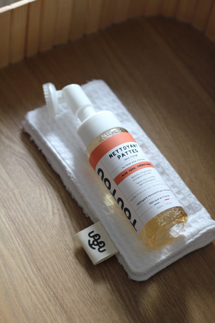 Nettoyant pattes rechargeable