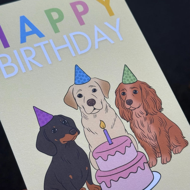 Carte d'anniversaire « Happy Birthday »
