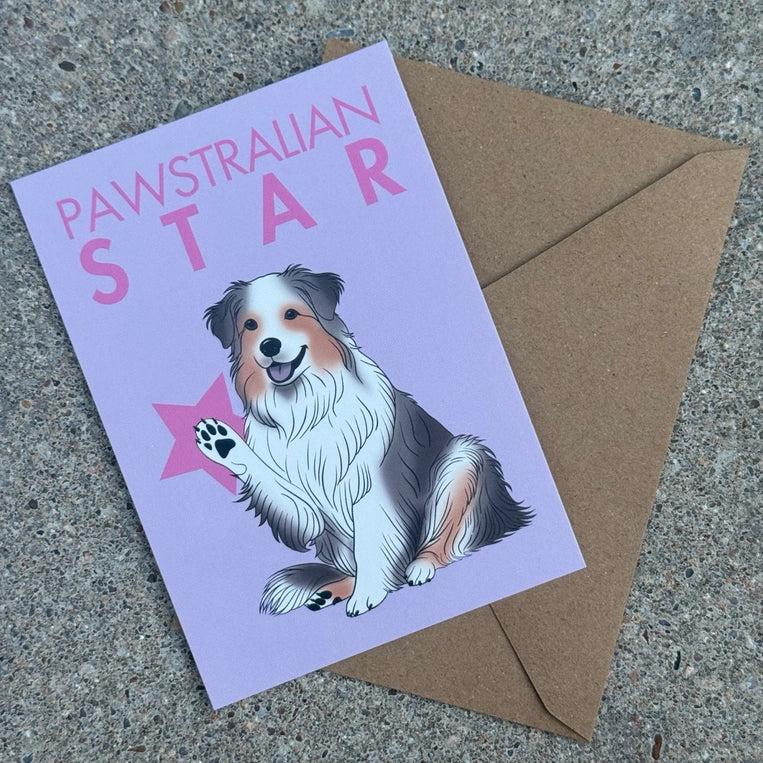 Carte Berger Australien « Pawstralian Star »