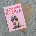 Carte Cocker Anglais « Mother Cocker »