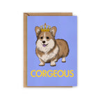Carte Corgi « Corgeous »