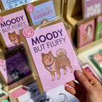 Carte Eurasier « Moody but Fluffy »