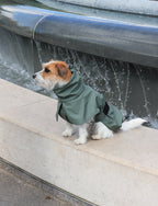 Manteau imperméable vert