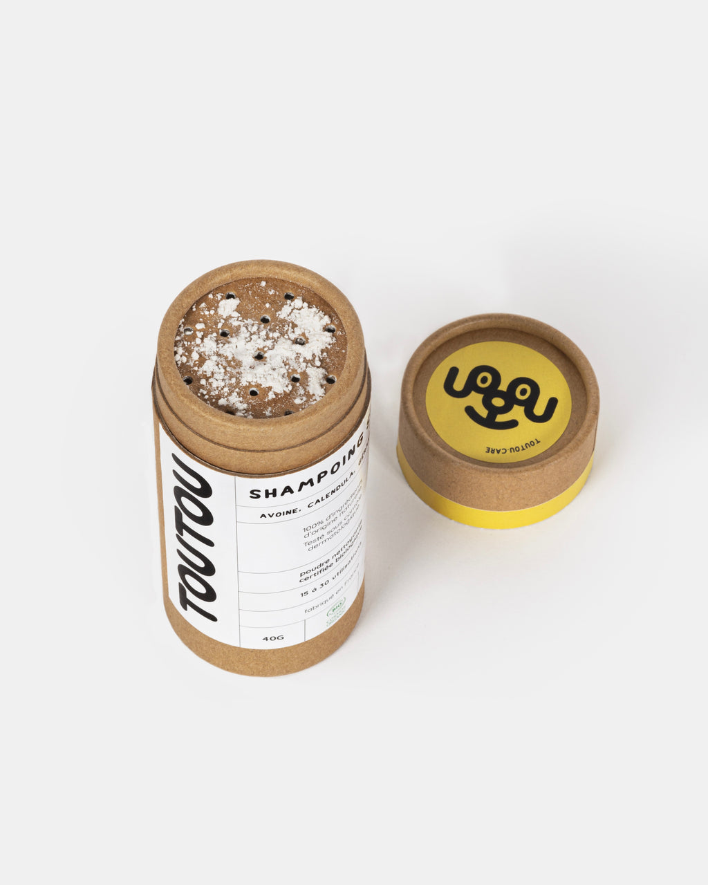 Shampoing sec certifié bio