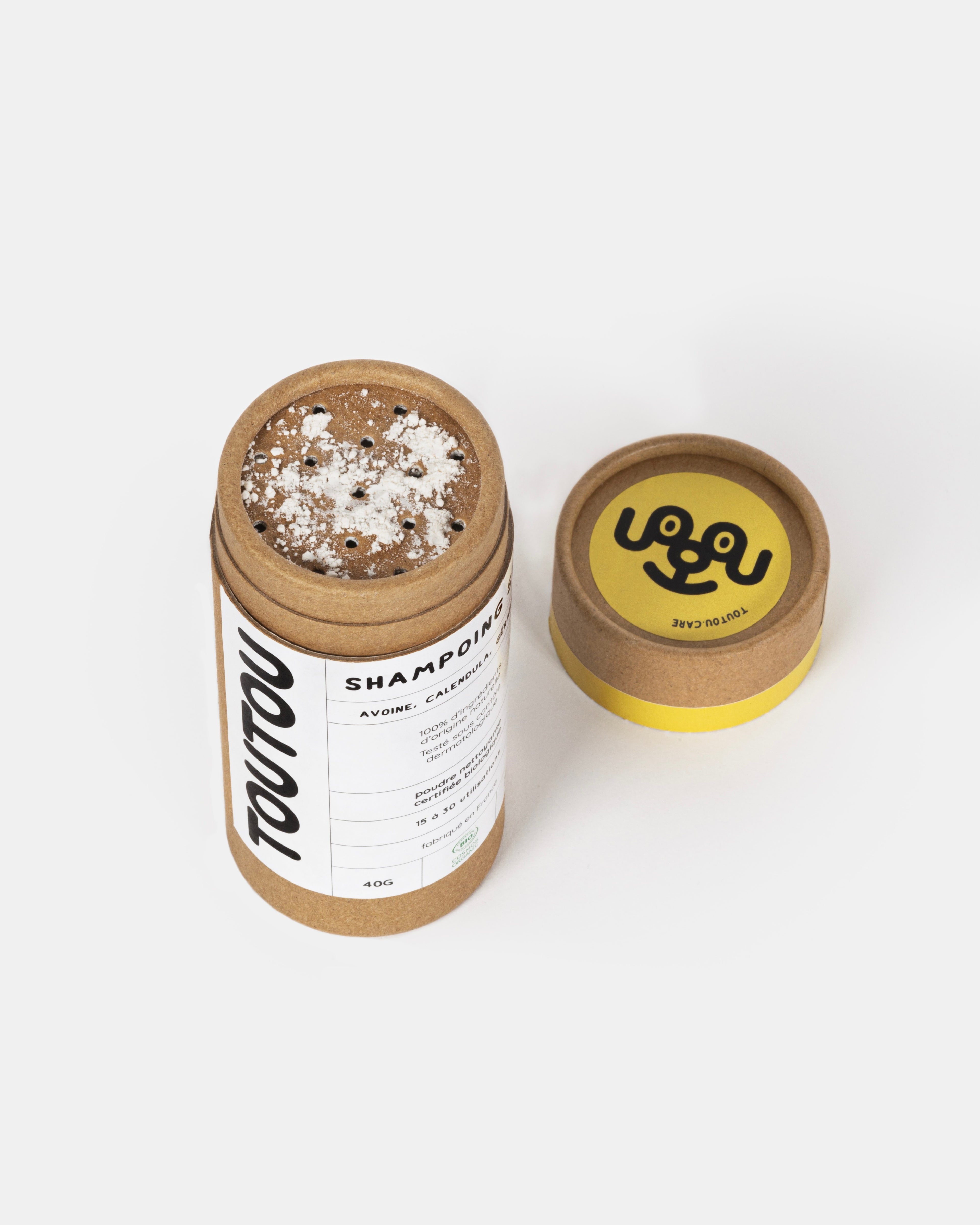 Shampoing sec certifié bio