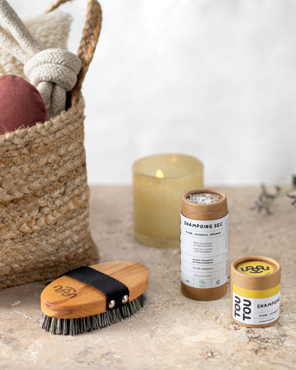 Shampoing sec certifié bio