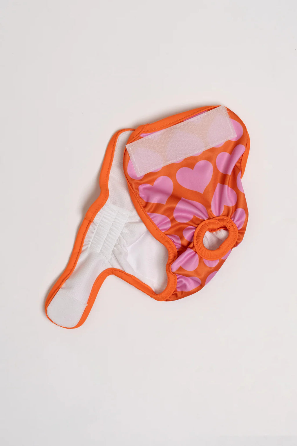 Culotte menstruelle à cœurs
