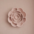 Gamelle anti-glouton fleur rose