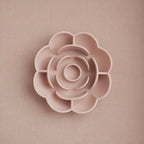 Gamelle anti-glouton fleur rose