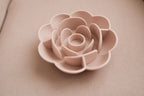 Gamelle anti-glouton fleur rose