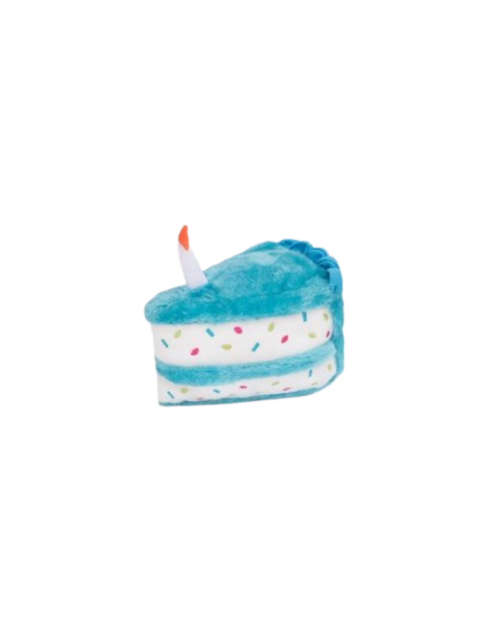 Peluche - Gâteau d'anniversaire bleu