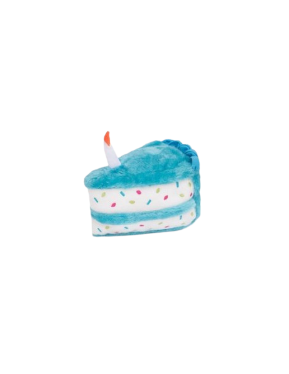 Peluche - Gâteau d'anniversaire bleu