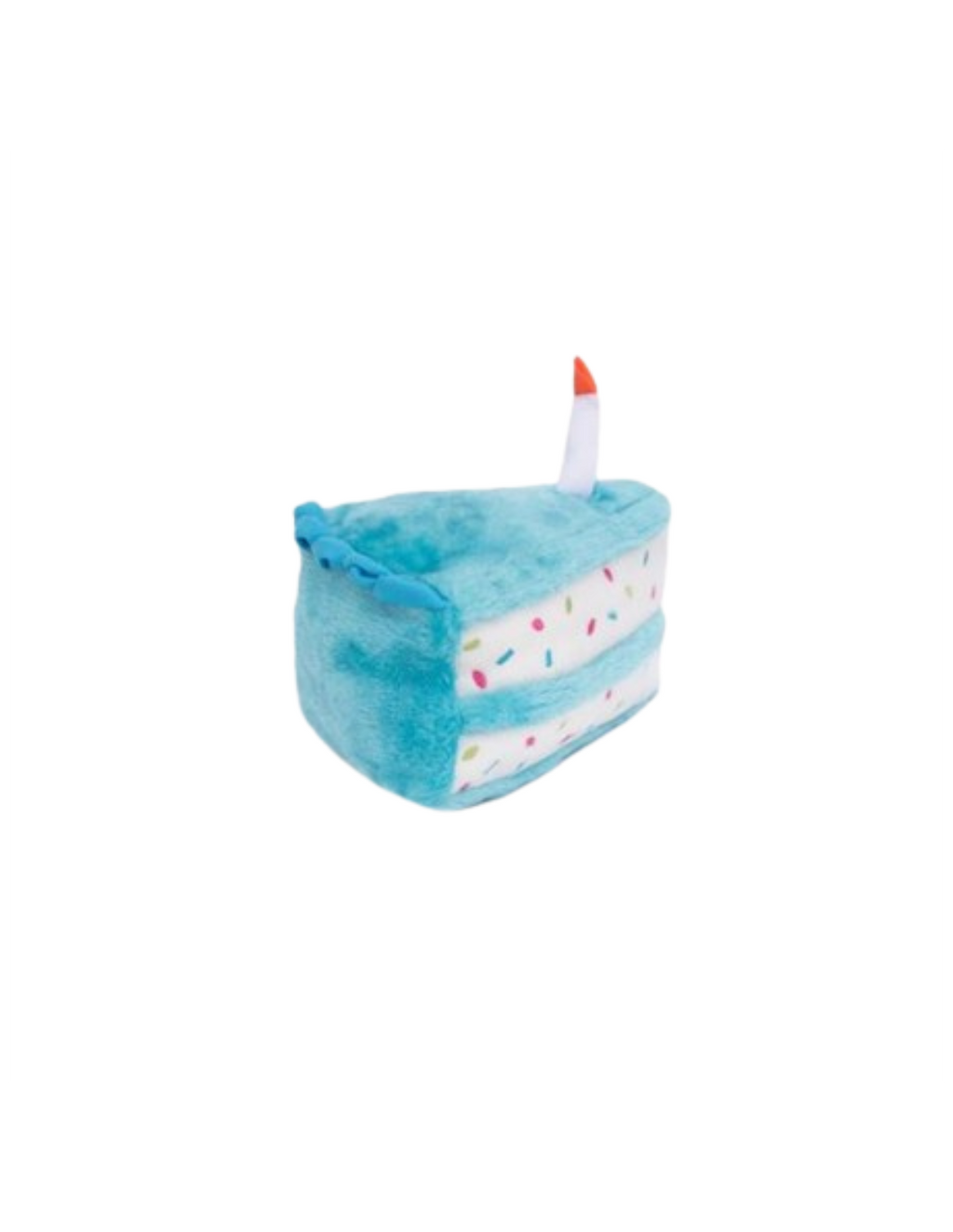Peluche - Gâteau d'anniversaire bleu