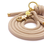 Laisse en corde Latte
