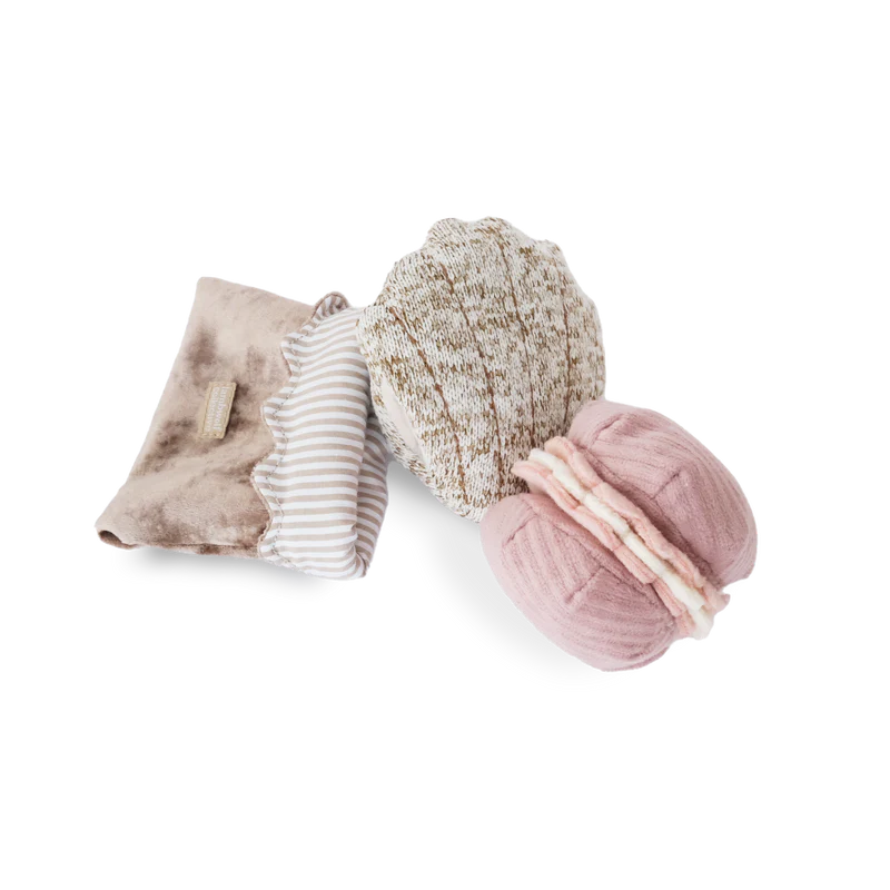Jouet de fouille - Macaron & Madeleine