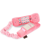 Peluche - Téléphone rose