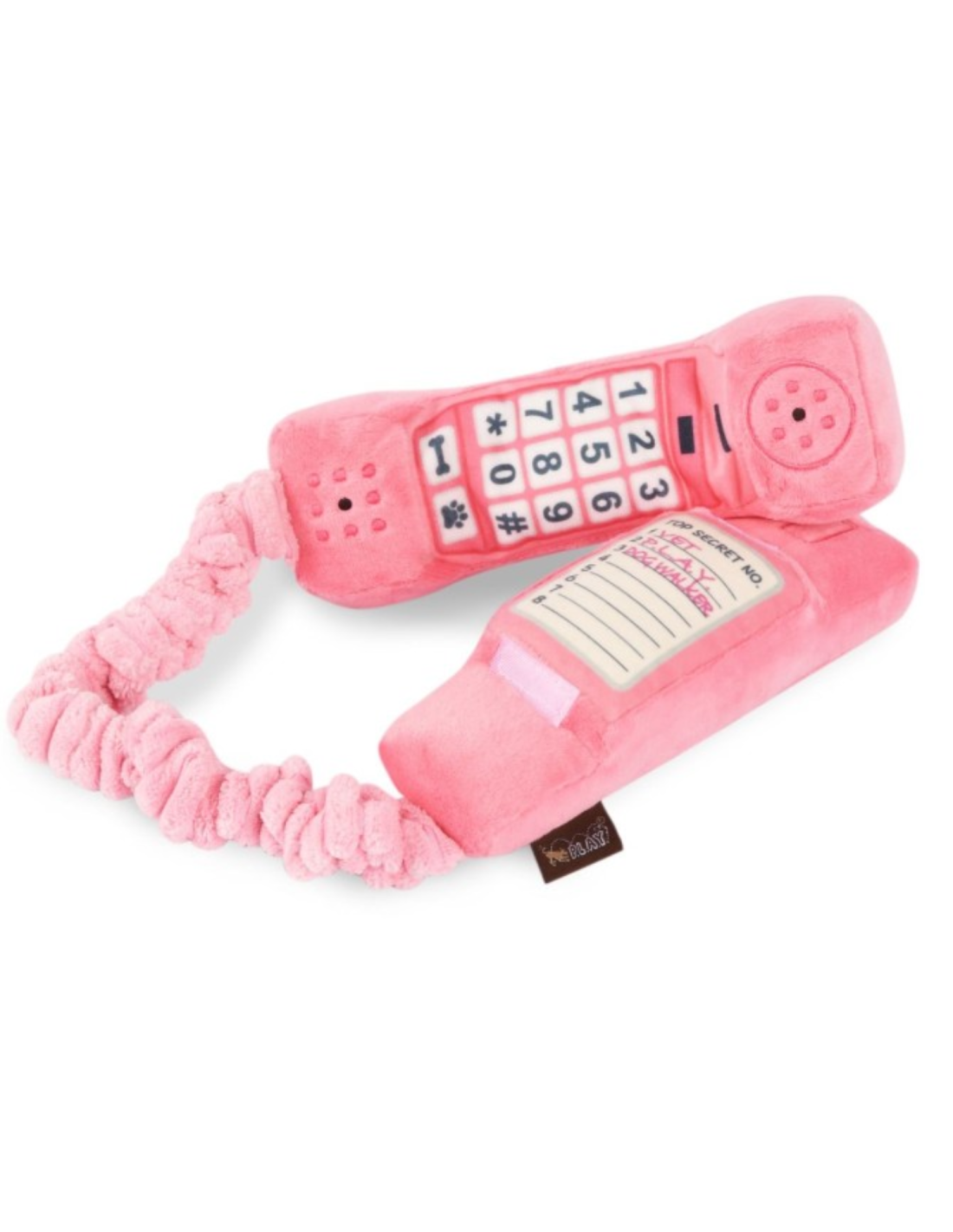 Peluche - Téléphone rose
